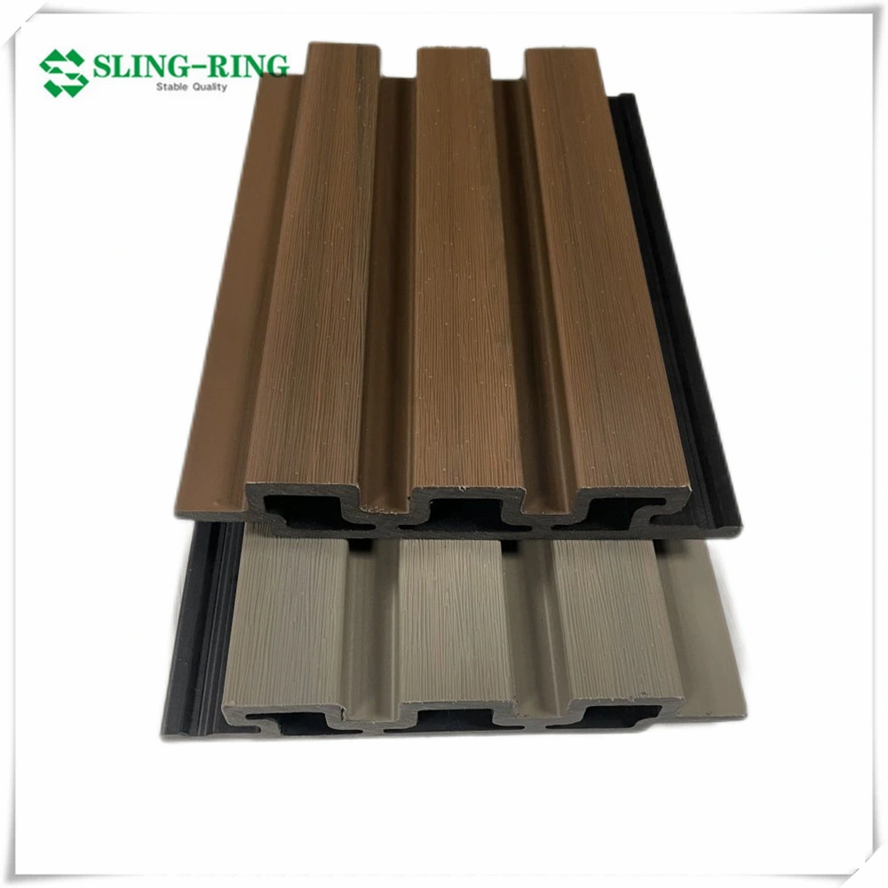 Wood Plastic Composited Ceiling Wood Type and Moisture-Proof Function WPC Wall Panel