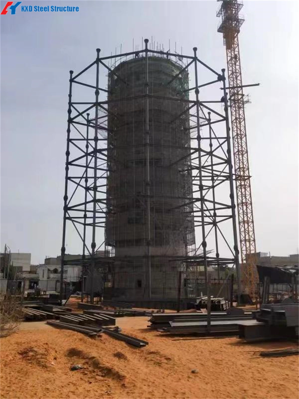 Customized Steel Structure Water Tank Tower