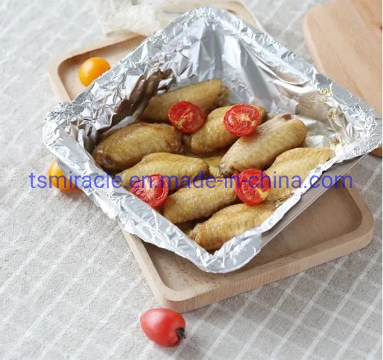 Food Grade Household 8011 Aluminum Foil Roll for Food Packaging Cooking Frozen Aluminum Foil Roll