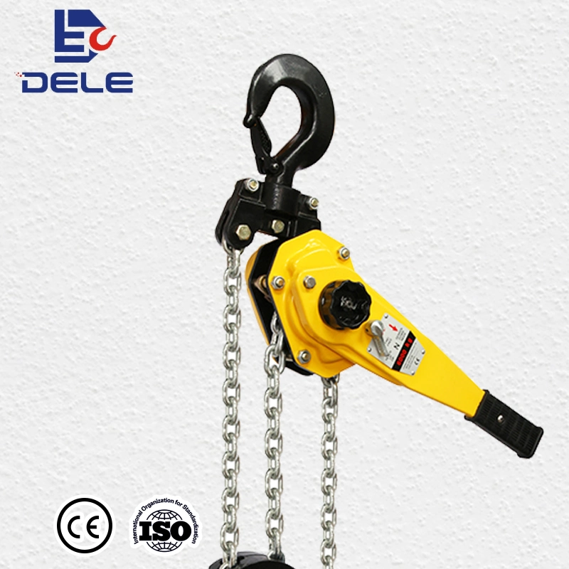 Chain Block Manual Hoist 0.75 Ton Hoist Lever Hoist Pulley Block