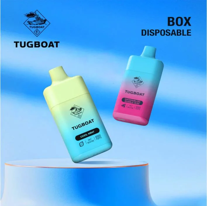 Tugboat Elf Box 6000 Puff Bar Disposable/Chargeable Electronic Cigarette Vaporizer Pen Hookah Wholesale/Supplier Disposable/Chargeable Vape