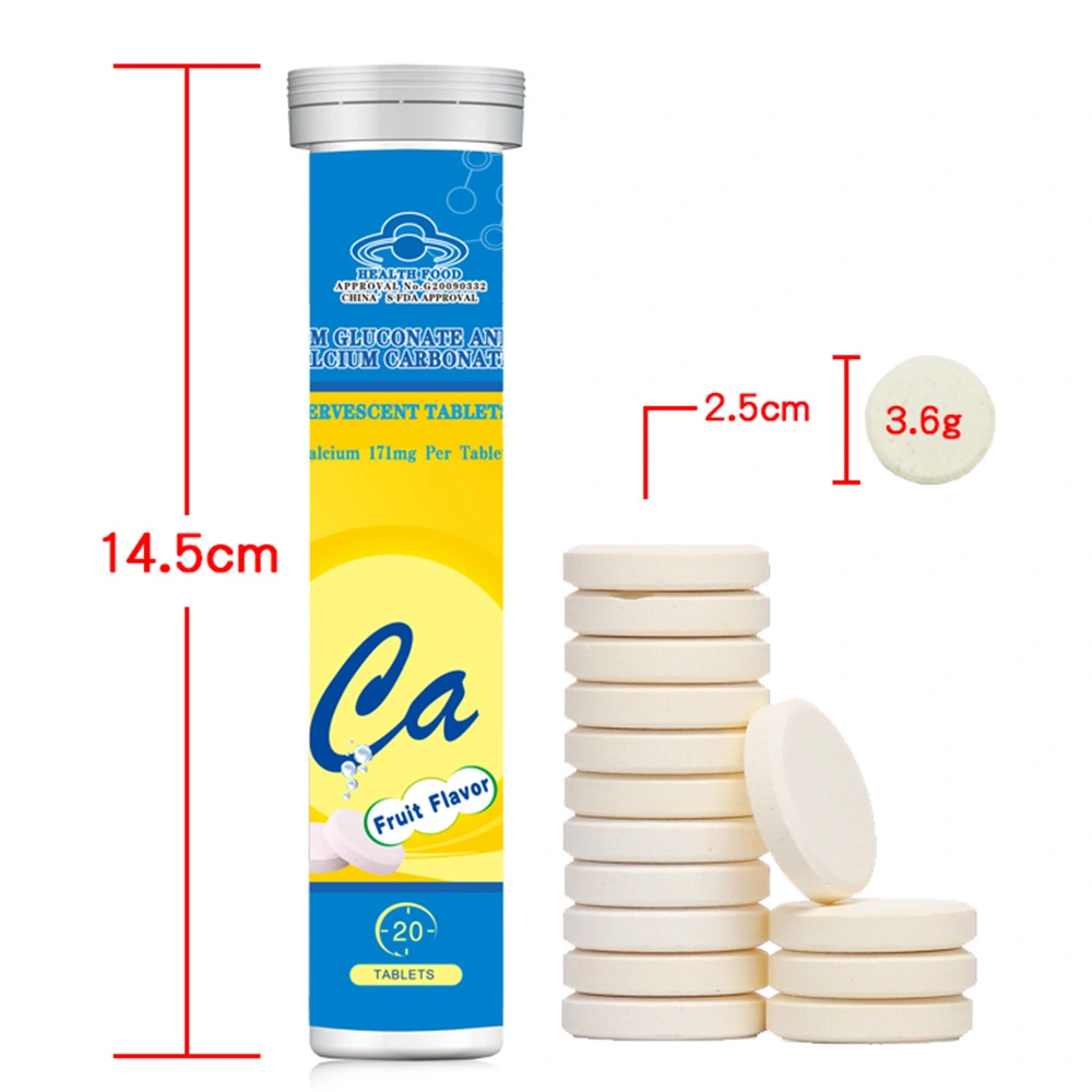 Kids Enhance Bone Development Calcium Carbonate Effervescent Tablet