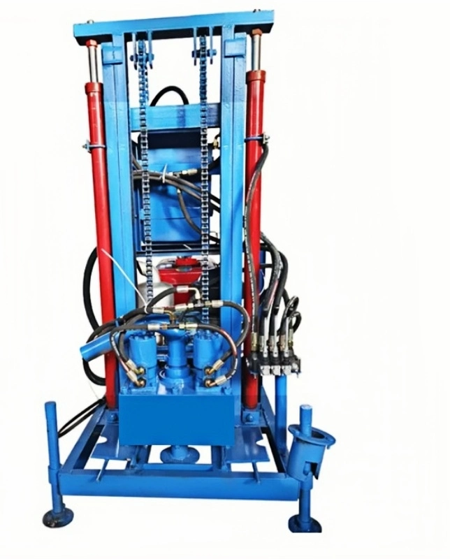 Precio de fábrica Rendimiento de alta calidad/alto costo Motor hidráulico doble más potente automático Control agua agua pozo máquina de perforación perforación Mine Drilling Rig