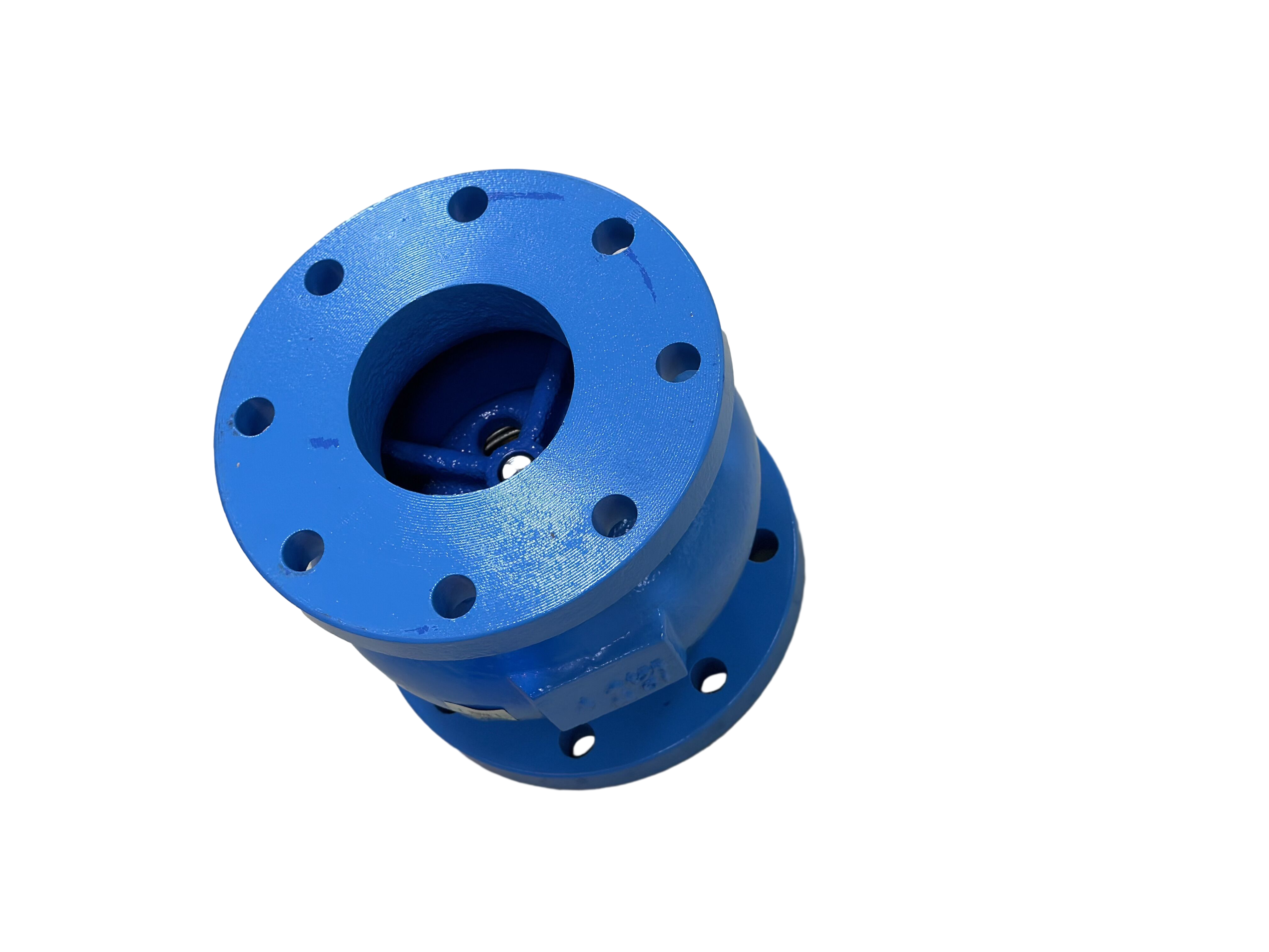 Nozzle Check Valve Ductile Iron Double Flanged Spring Loaded Silent Check Valves for Pump Pn16