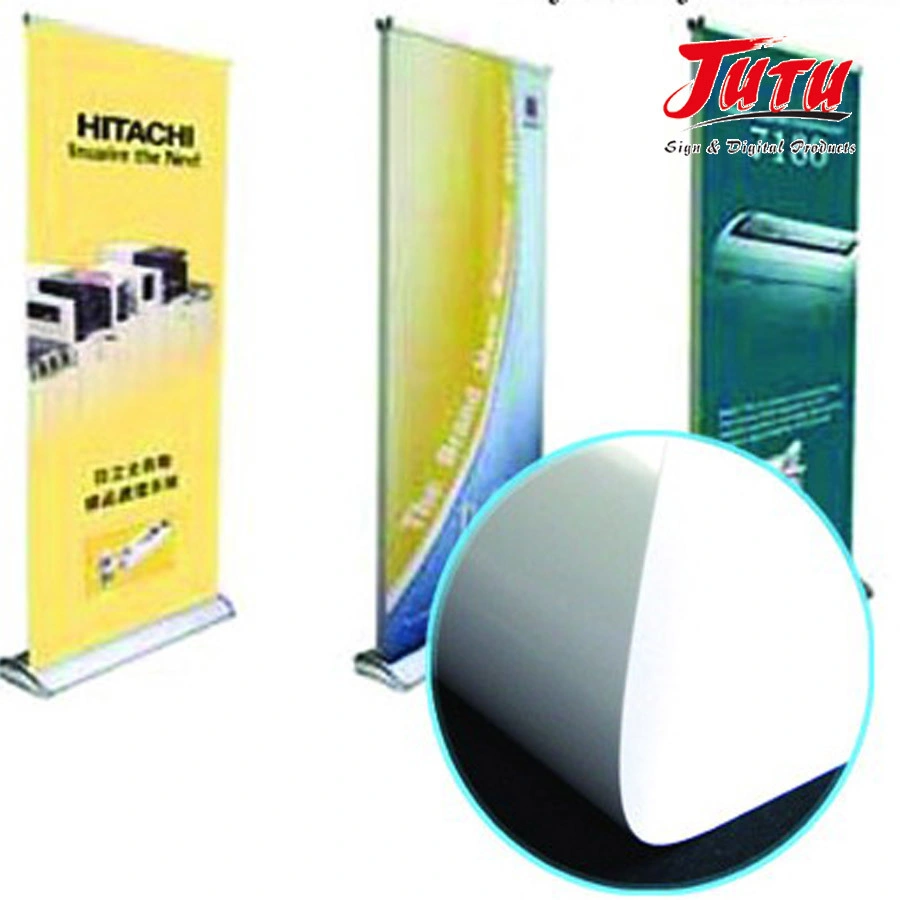 Jutu 0.914-3.20m Width Pet Banner for Exhibition Booth Decoration Outdoor Billboards