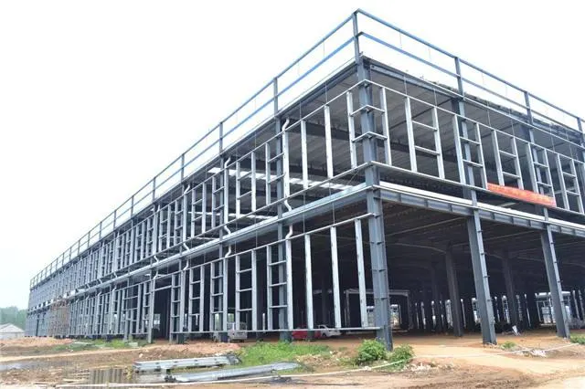 Steel Structure Warehouse Customized Large Span Metal Building Prefabricated