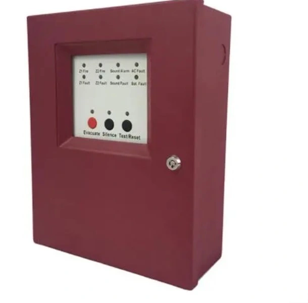 Conventional 2 Zone Smoke Alarm Control Panel for Automatic Fire Fighting System