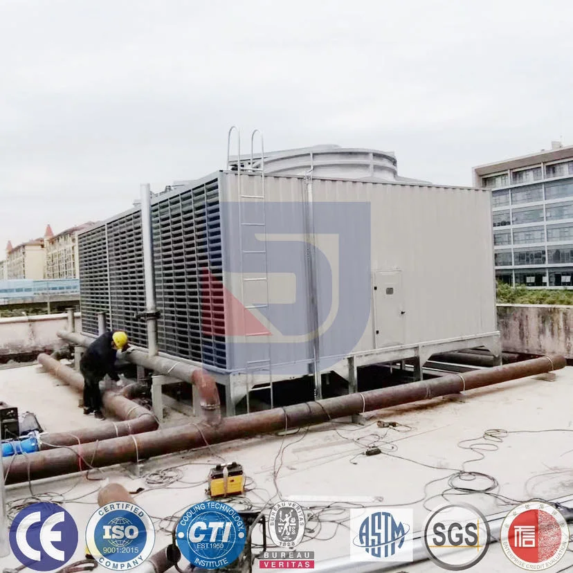 Factory Direct Sale Refrigeration and Cooling 100t Cross Flow Cooling Tower