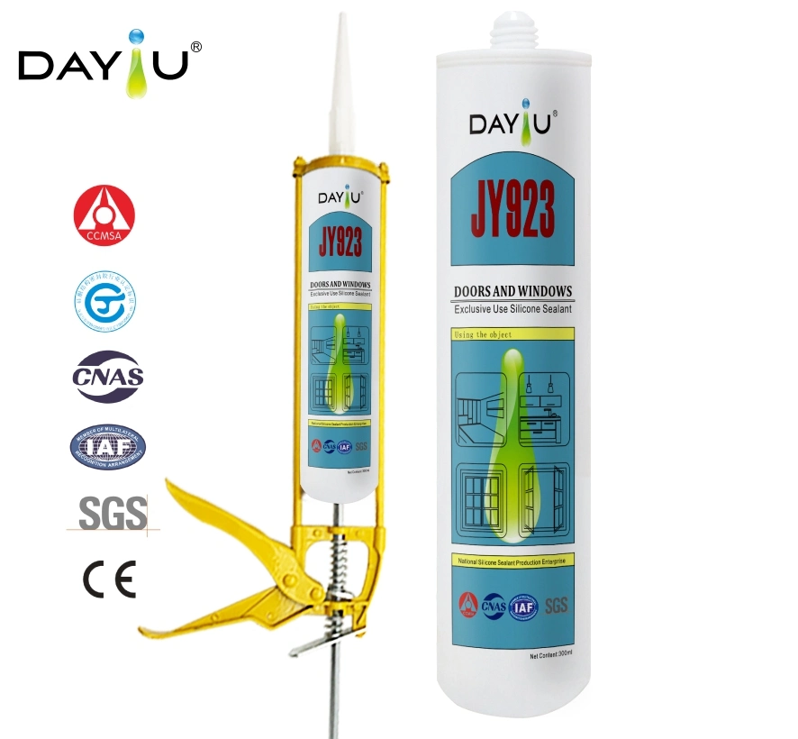 High Temperature Oxime Cure Silicone Sealant Adhesive Glue for Glass Ceramics Tiles Metal PVC Electronic Appliances