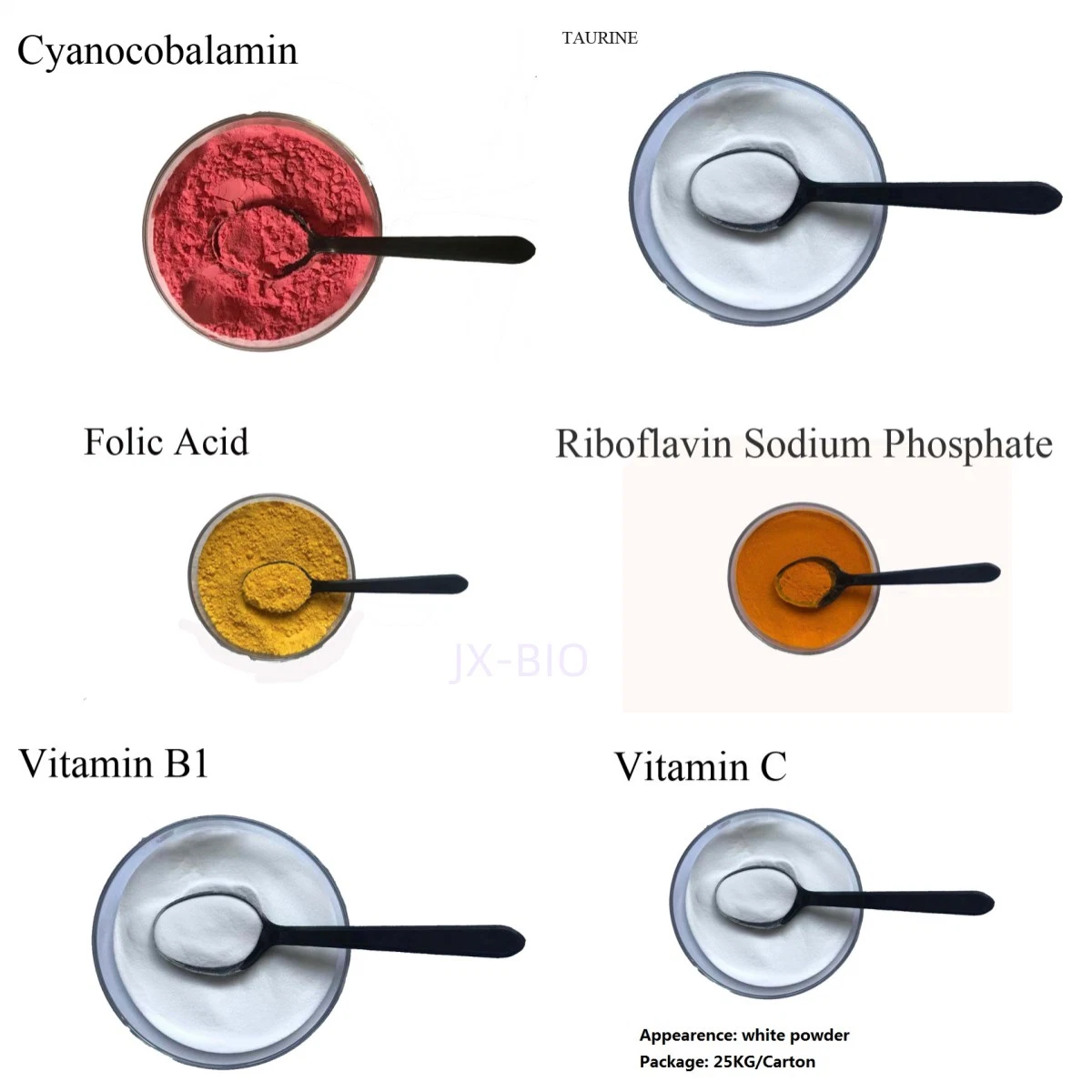 Ensalada caliente Grado de alimento de tiamina Mononitrato/ Vb1 polvo