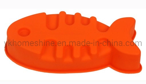 Silicone Chocolate Mold Fish Shape Ice Cube Funny Silicone Cake Mold