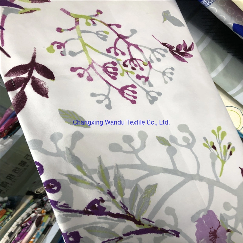 Good Quality Bedding Fabric Polyester Fiber Matte Bedsheet Rich Printing Patterns