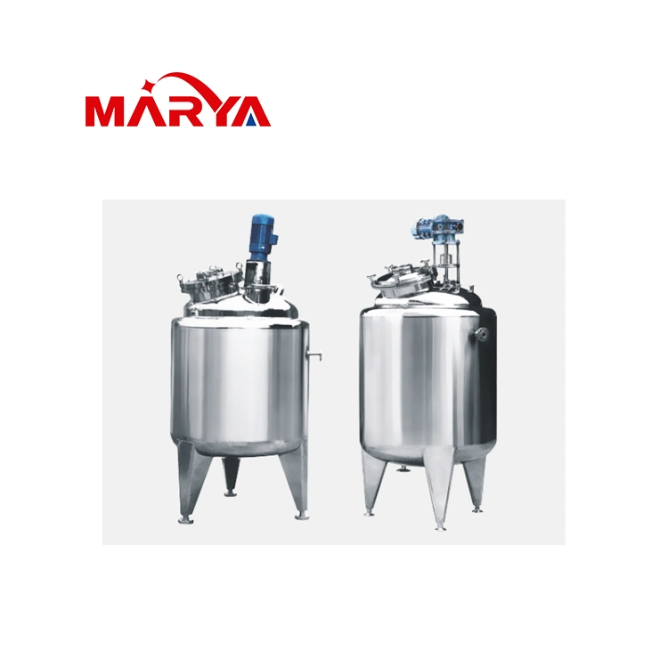 Shanghai Marya Stainless Steel Nitrogen Air Receiver with Double Jacket and Magnetic Agitator Manufacturer