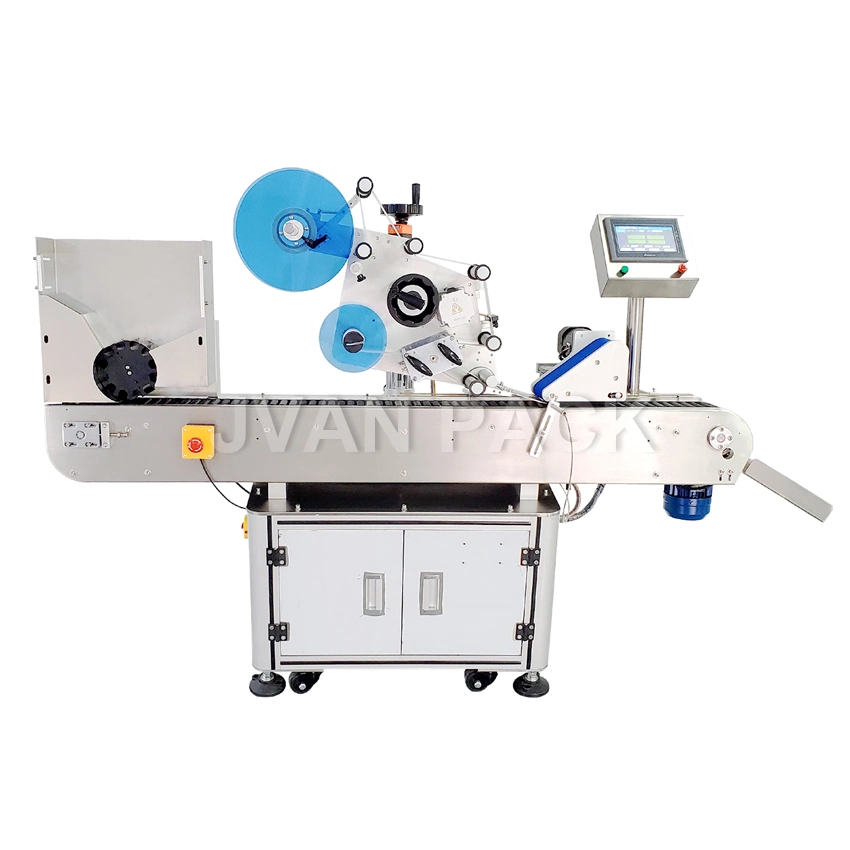 Mt-300 Automatic Horizontal Labeller Vial Tubes Labeling Machine for Battery Pens Ampoule