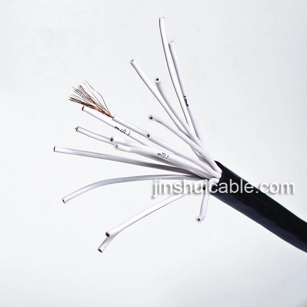 Copper/ Aluminum PVC Fiber Optic Control Cable