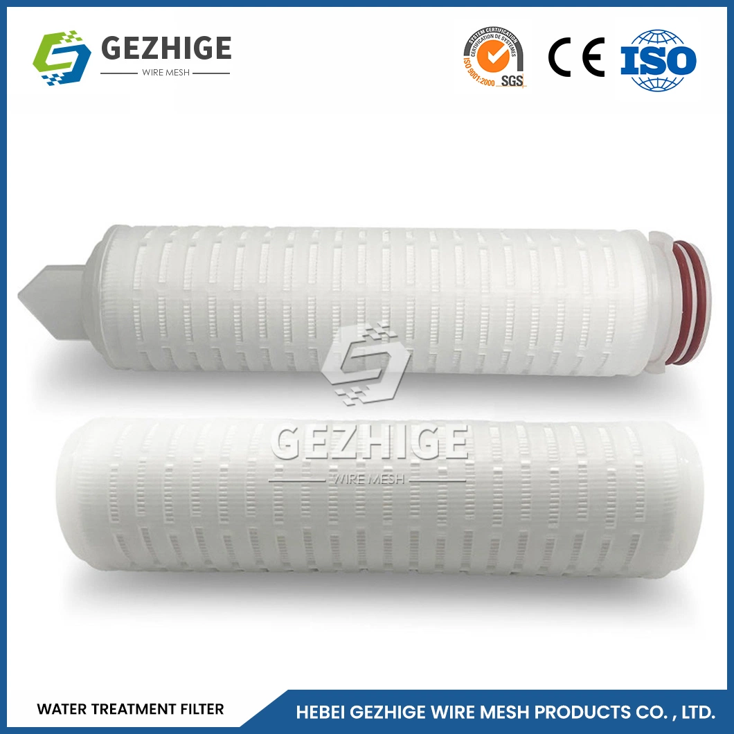 Gezhige Kraftstoff-Filterelement Hersteller Easy Use Wasserreiniger Patrone China 4,5 Zoll Durchmesser Hahn Wasseraufbereitung Filterpatrone