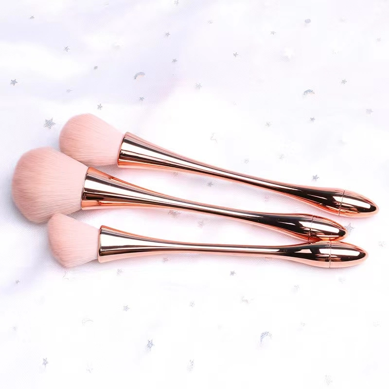 Diseño de la cintura pequeño conjunto de cepillos de maquillaje maquillaje Brush set completo de herramientas de belleza Paquete de 10 pinceles de maquillaje