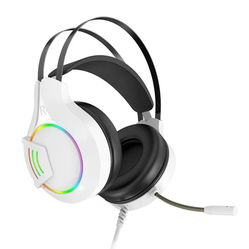 OEM-Kopfhörer für PC-Computer Gamer Internet Bar Gaming Headset GH-09 mit Mikrofon-RGB-Licht-Kopfhörern