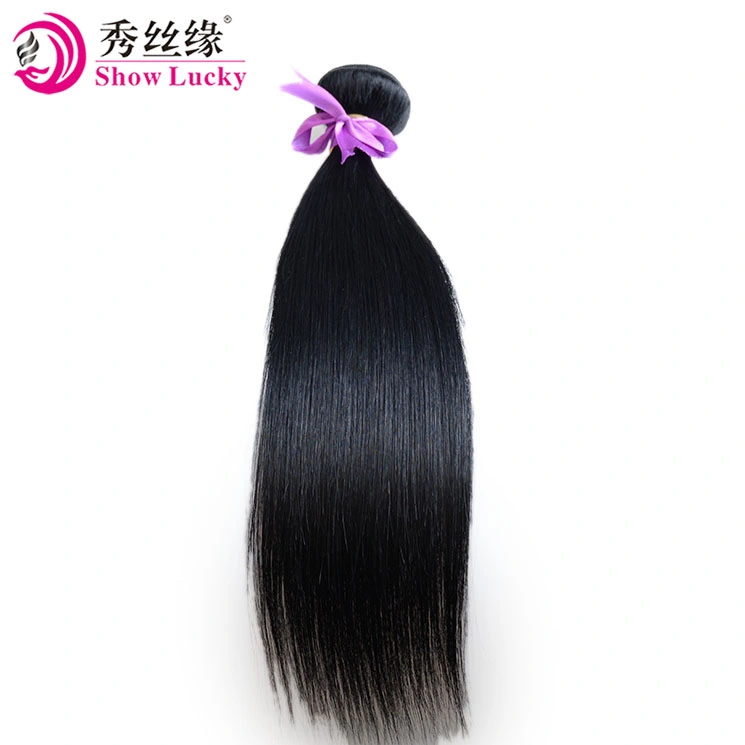 Nature Black # 1b Color Kanekalon Weaving Straight Hair Bundles High Temperature Fiber Hair Sewing Synthetic Hair Product for Women