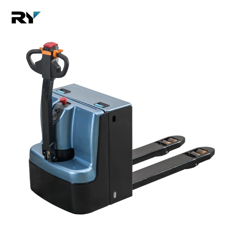 Not Adjustable 200mm Royal Standard Export Packing Electric Mini Truck Pallet Stacker