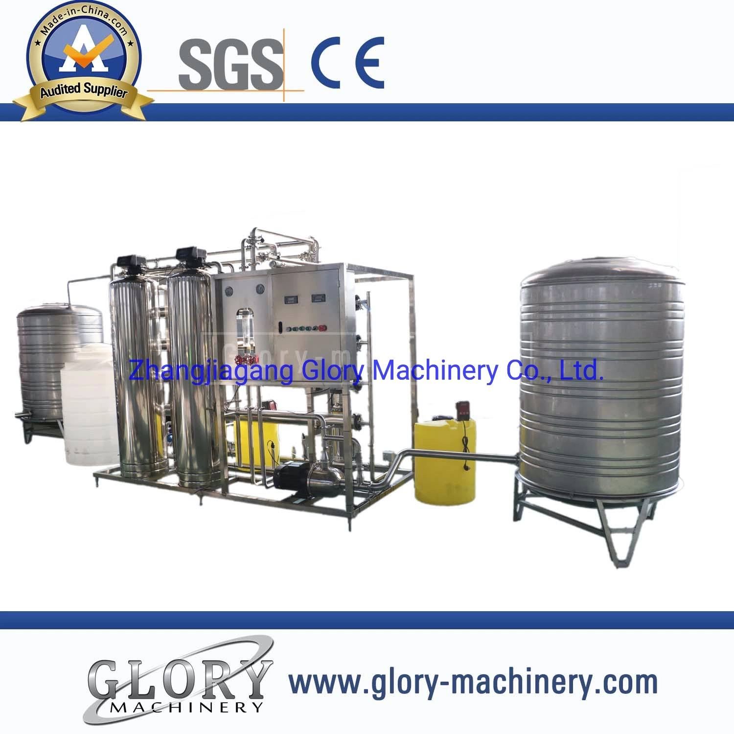 1t-50t/H RO Water Treatment for Drinking Water