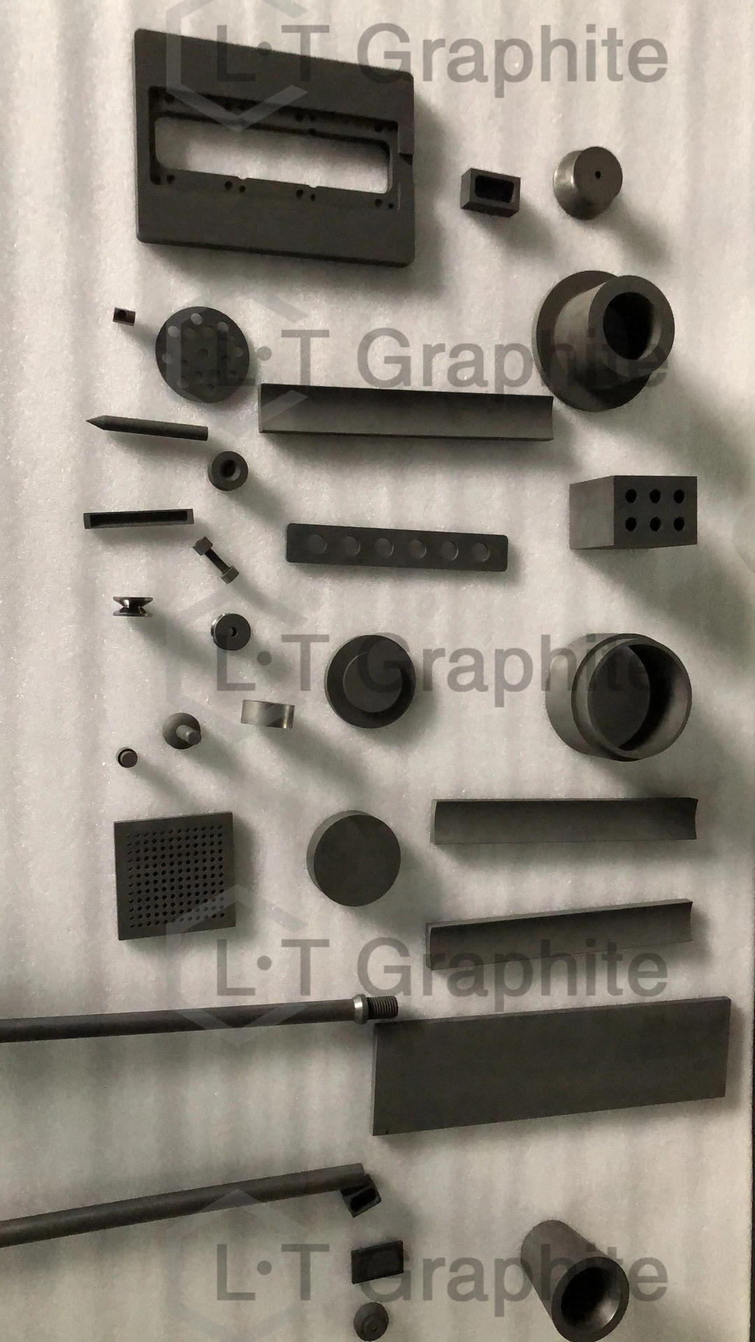 Peças de grafite para condutividade térmica para máquina de impressão 3D