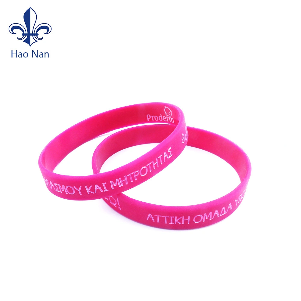 Different Styles Custom Silicone Bracelet Wristbands with Sport