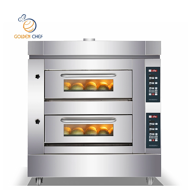 Professional Manufacturer of Commercial Baking Machine 1 2 3 Deck Bakery Equipment Pizza Oven Food Machinery Baking Oven