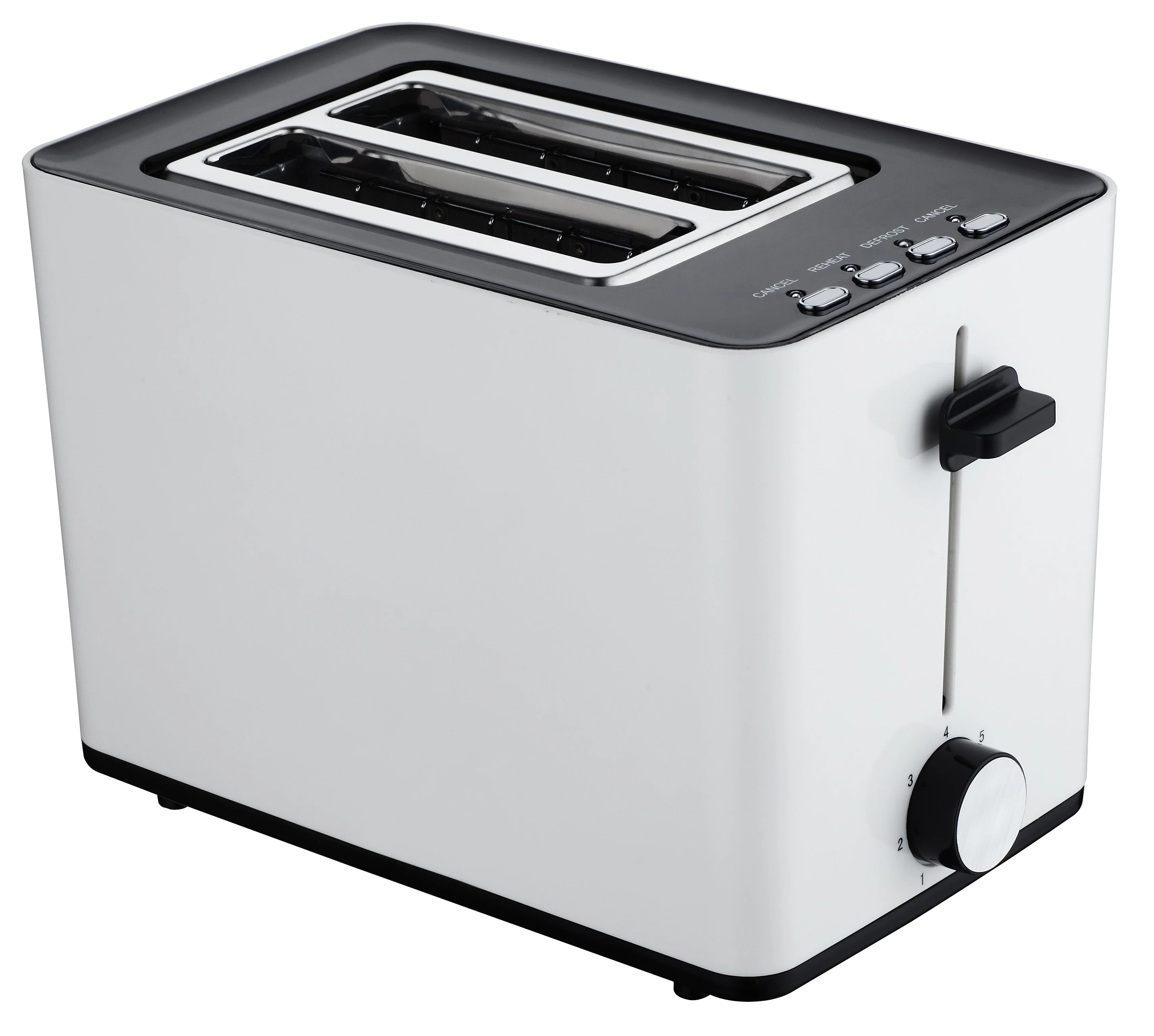 High Speed Plastic Electric Toaster with Variable Time Knob