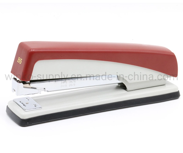 Deskstop Office Stationery Portable Plastic Stapler with OEM Design