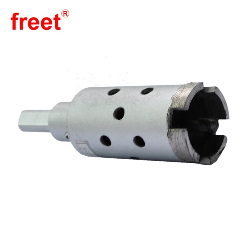 Vacuum Brazed Dry Diamond Drilling Core Drill Bits Ceramic Tile Hole Saw