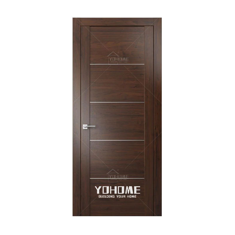 China Top Manufacturer Custom High quality/High cost performance Inside Door for Bedroom Door Design Internal Wood Door with Frame Room Door Design Modern Interior Wooden Doors