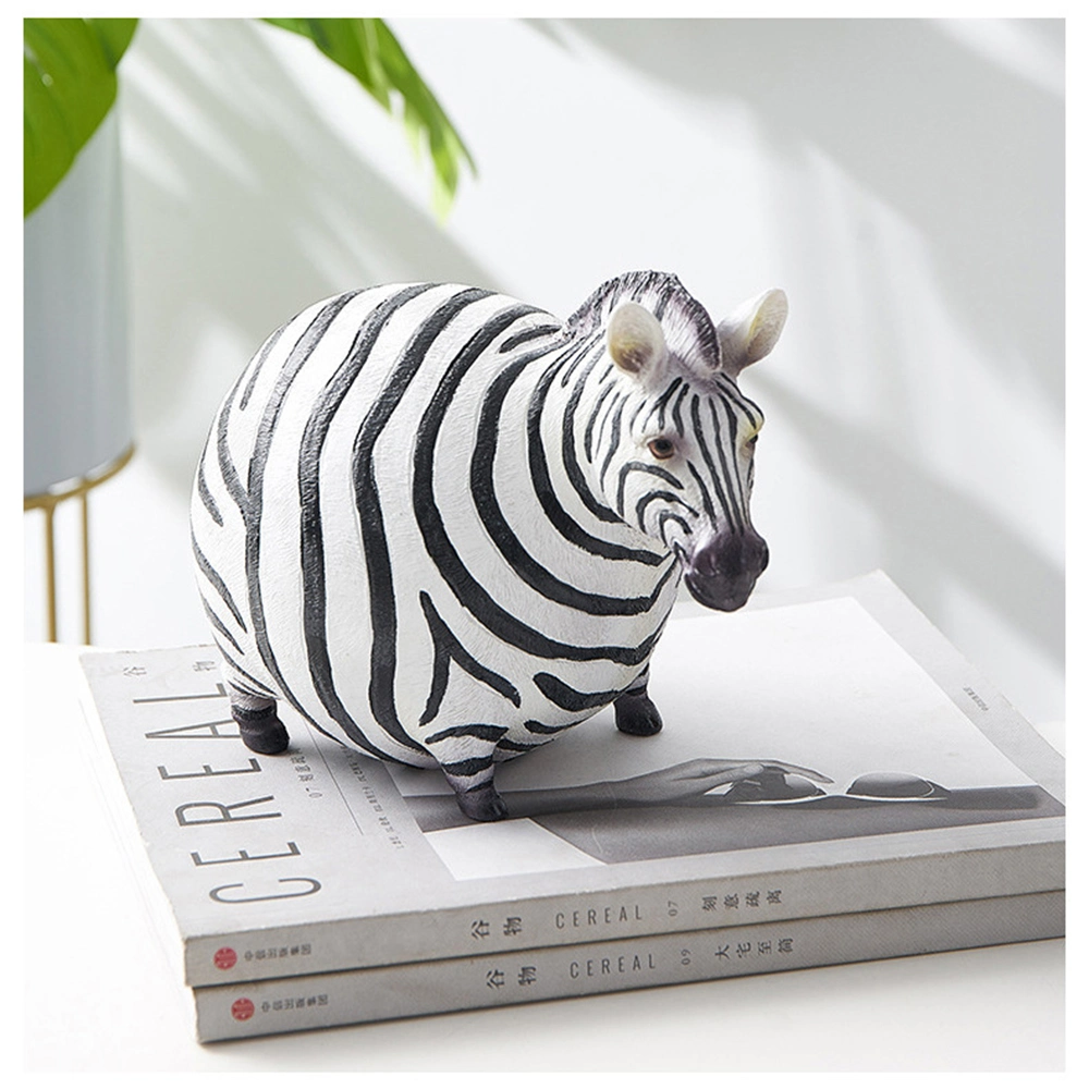 African Animal Resin Large Zebra Statue Shop Window Display