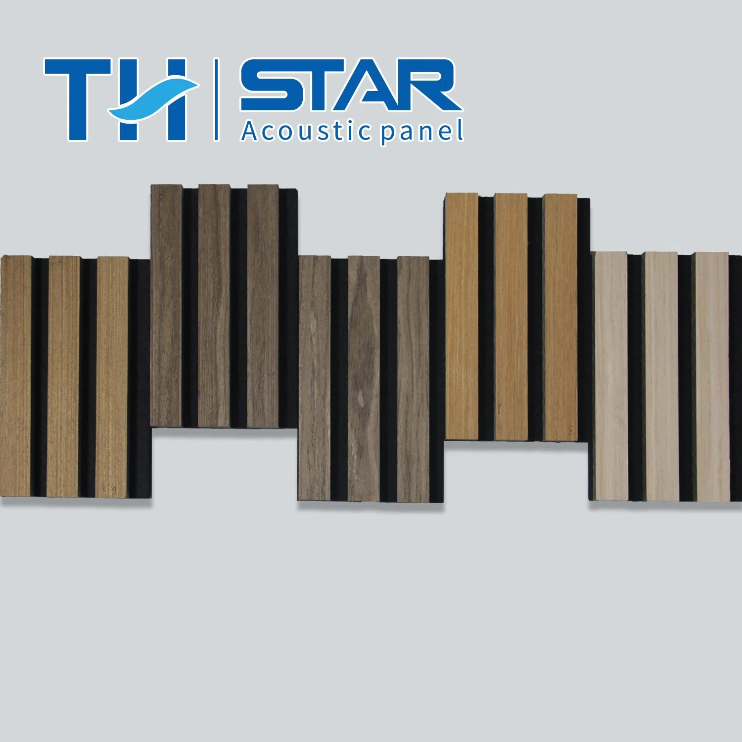 Factory Directly Supply Wall Panelsacoustic Oak Slat Panel Ceiling Soundproof Decor Polyester