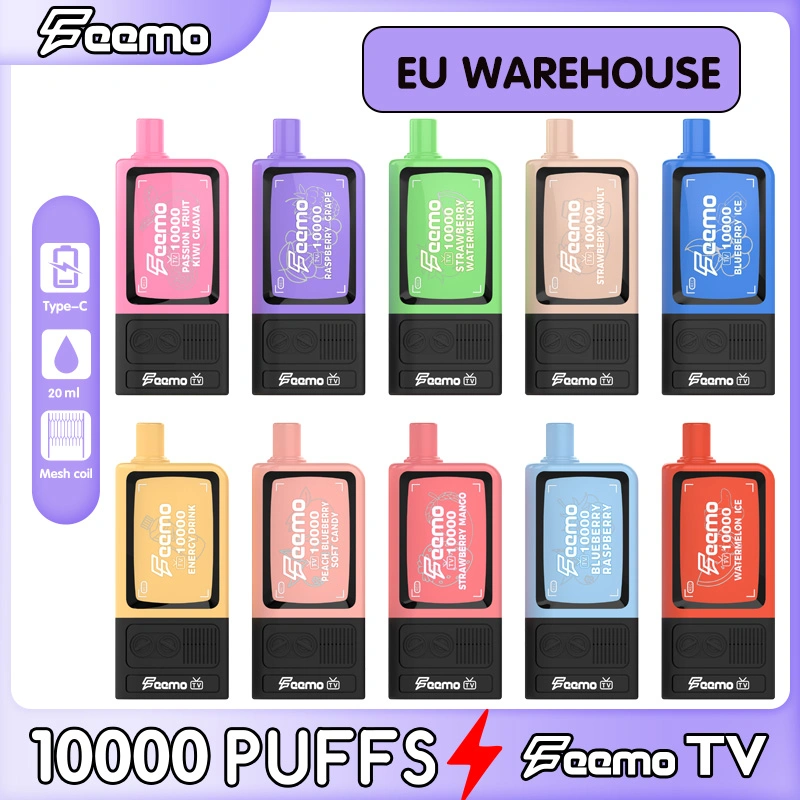 New Hot Disposable/Chargeable Feemo TV 10000 Vaporizer vape Starter Kits