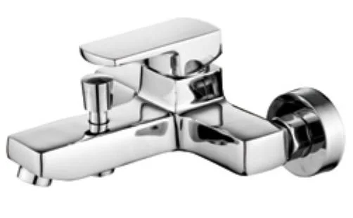 Sanitary Ware Stainless Steel Sink Household Basin Faucet Square Bathtub Mixer Bathroom Faucet