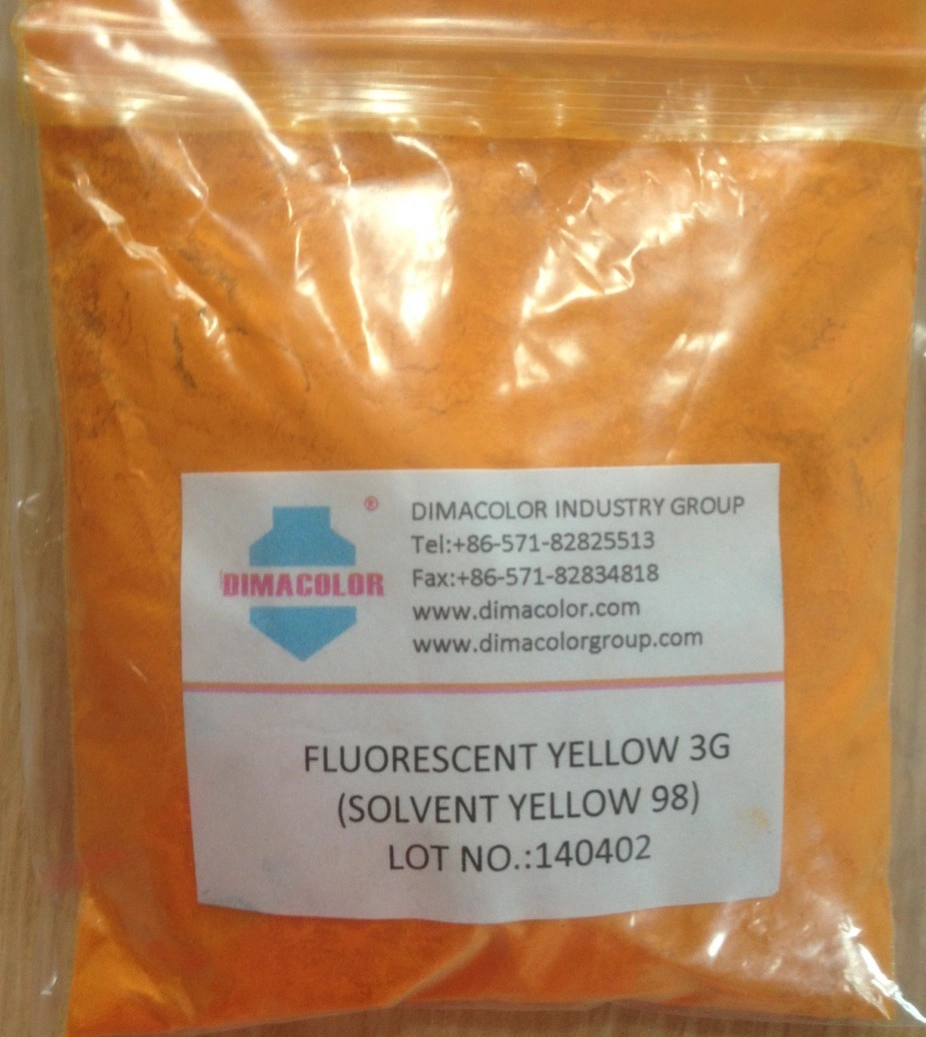 Colorants pour solvants jaune 98 (colorants fluorescents jaune 3G)