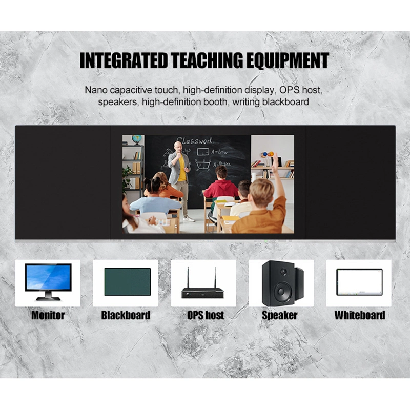 Education and Training Electronic Whiteboard Multimedia Teaching Wisdom Blackboard Touch All-in-One Machine