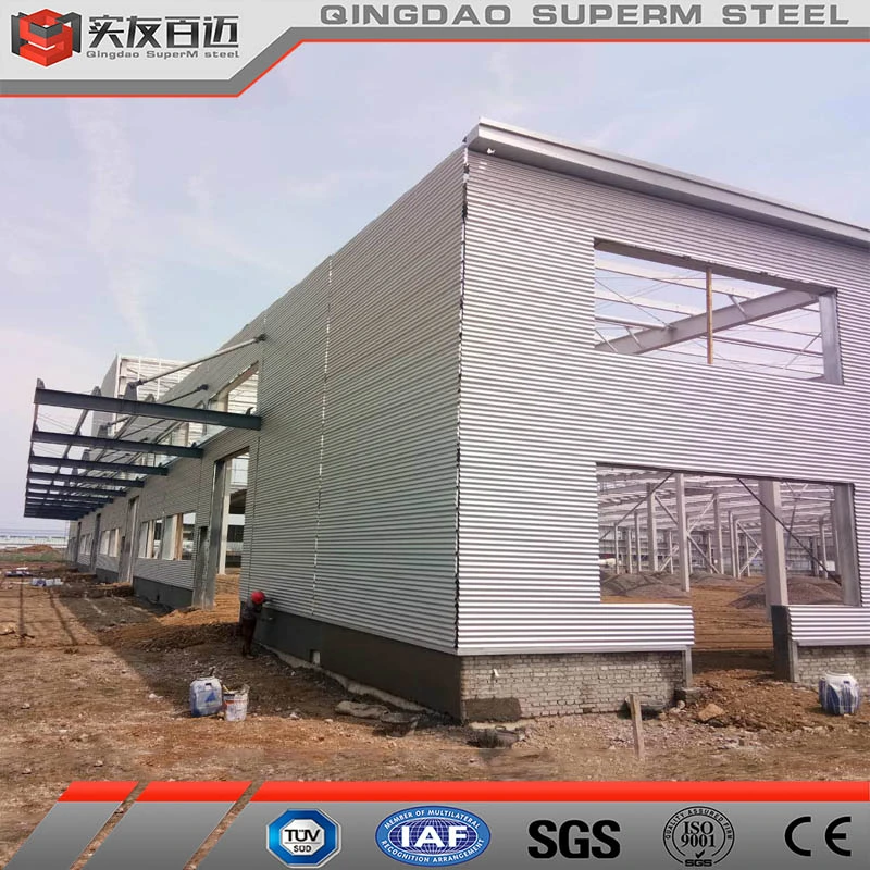 China Supplier Factory Price Prefabricated Steel Structure Frame Garage Building/ Prefab Warehouse/Metal Workshop Office