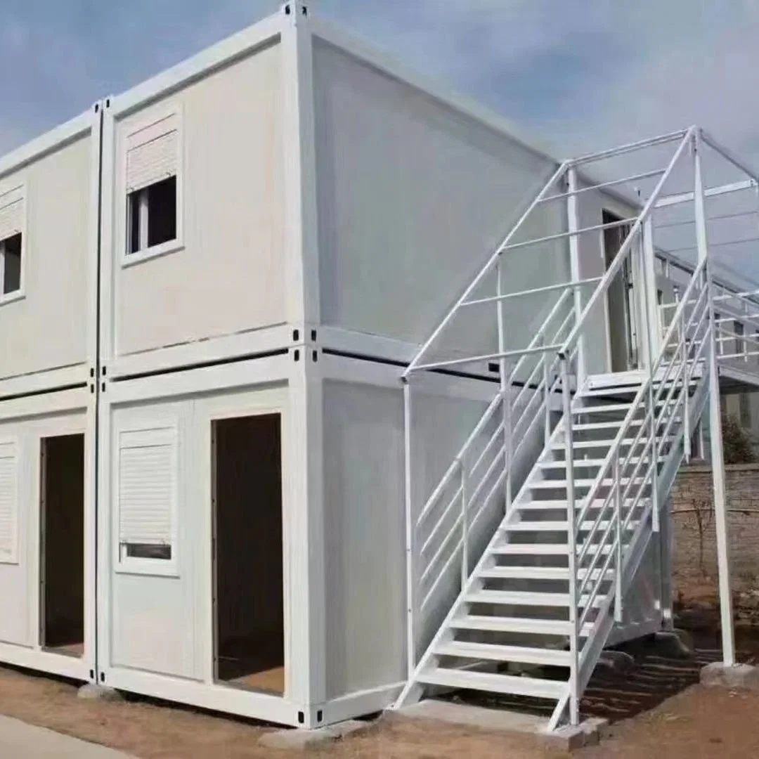 20FT Maison préfabriquée de luxe modulaire mobile moderne à assembler rapidement Maison préfabriquée extensible