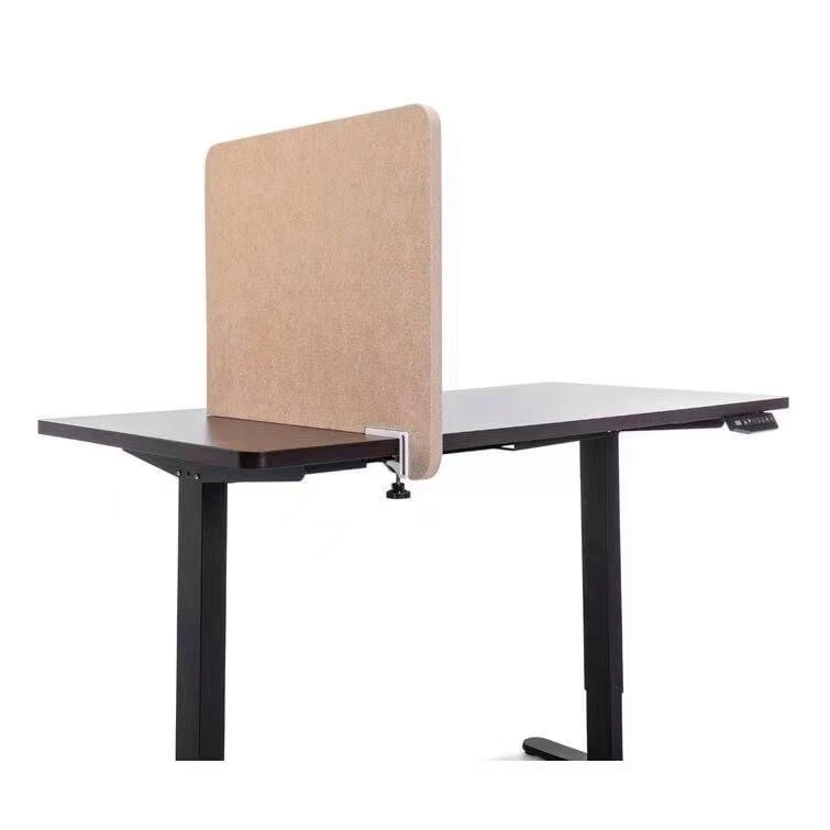 Nice Price Flame Retardant Polyester Fiber Divider 4 Person Staff Desk for Office Workstation