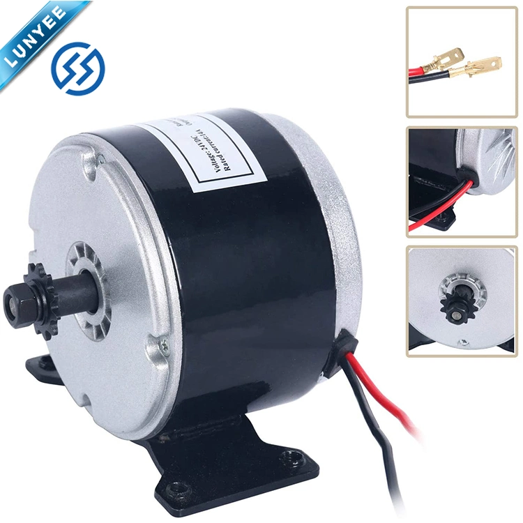 Motor eléctrico Brushed de 24 V 250 W 2650 rpm com velocidade de transmissão da corrente Controlo para scooter E.