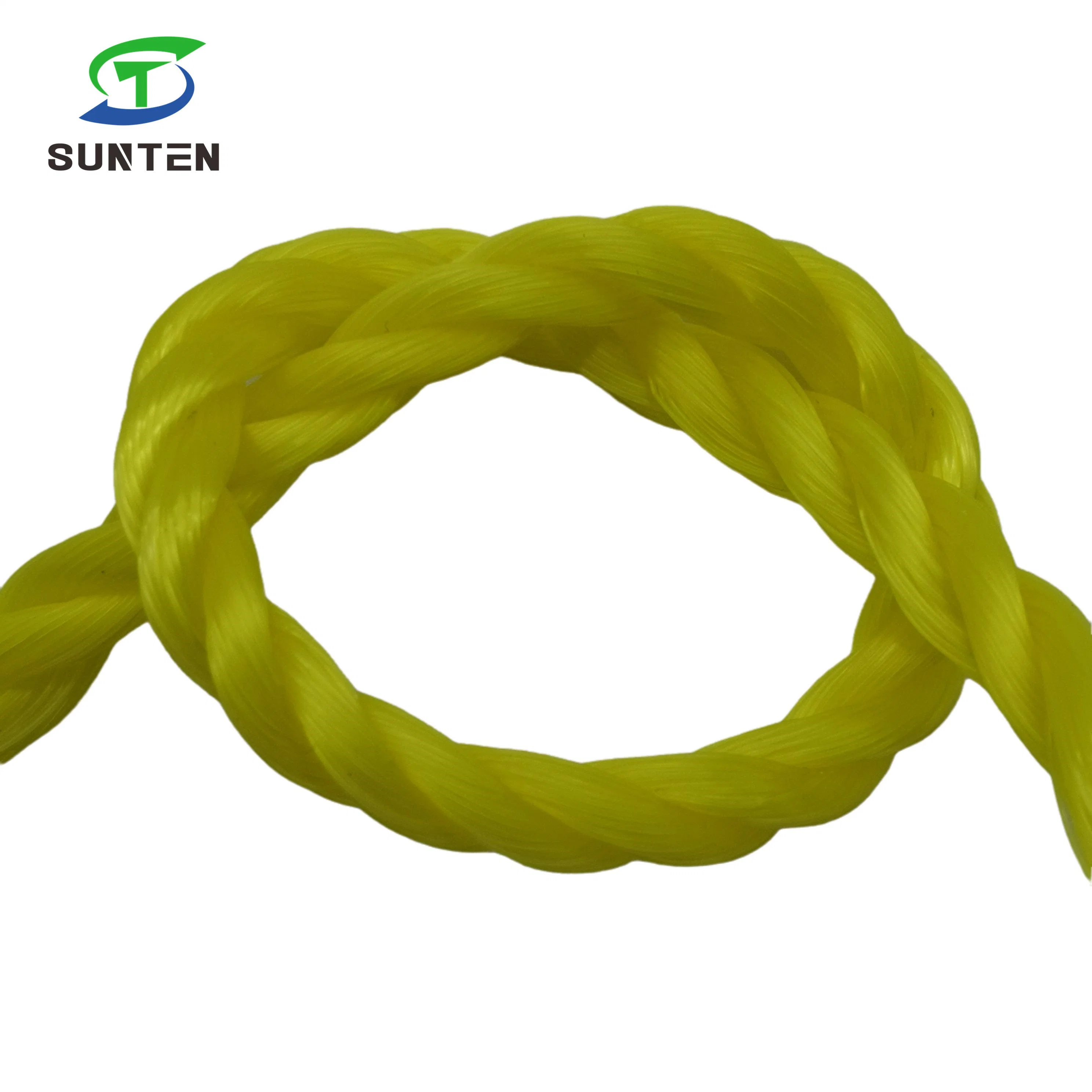 3/4 Strang Virgin PE/HDPE/Nylon/Polyethylen/Faser/Kunststoff/Angeln/Marine/Festmacherei/Verpackung/Verdrillt/Twisted-Seil