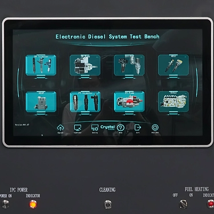 2022 New Product Diesel Test Bench with One Key Cleaning