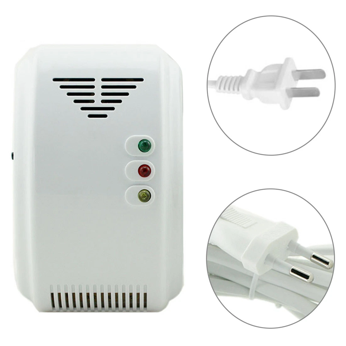 AC 110V - 240V Combo Co Carbon Monoxide & Gas Detector