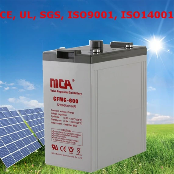 Deep Cycle Gel Battery 12V 120ah Used for Solar / Boat/ Sweeper