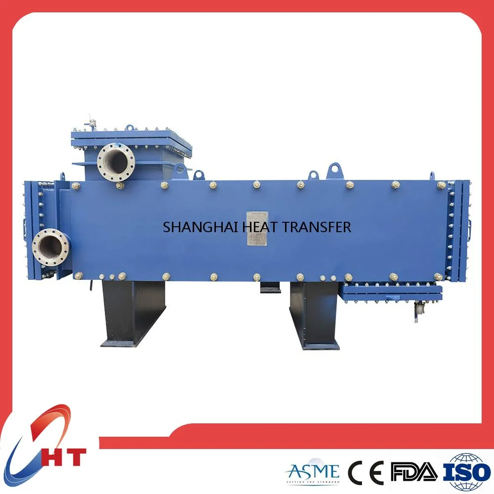 Customized Wide Gap Welded Plate Heat Exchanger Without Blockage