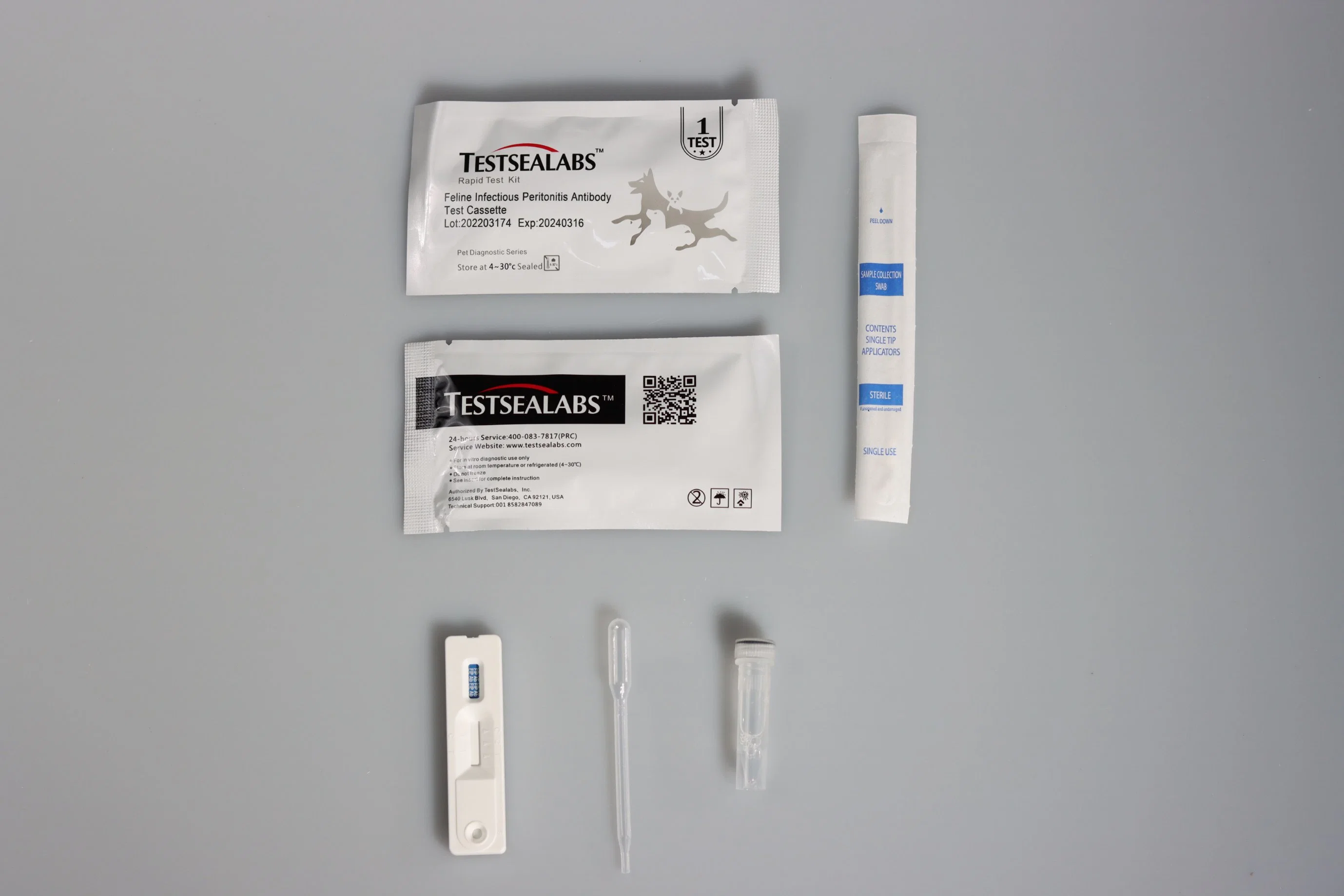 Feline Infectious Peritonitis Antibody Antigen Test FIP ab FIP AG.