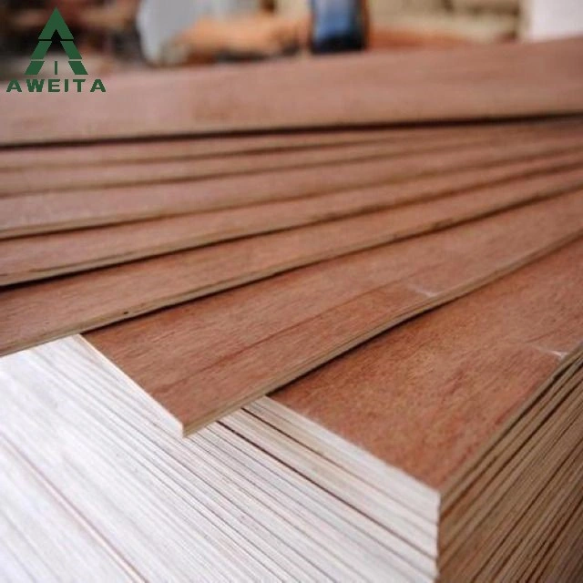 Linyi Factory Commercial Plywood Sheets /Red Color Plywood Sheet Ply Wood Product