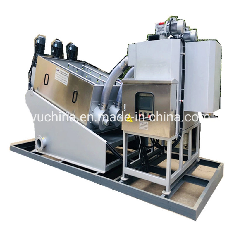 Screw Press Dewatering Equipment for Solid Liquid Separation